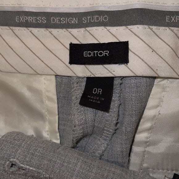Express Editor heather grey size 0R - Picture 4 of 6
